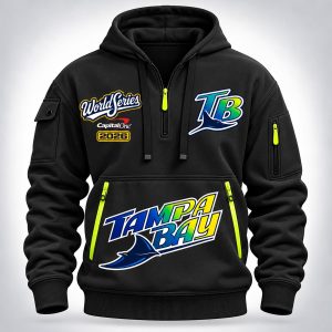 Rays World Series 2026 Hoodie Half Zipper